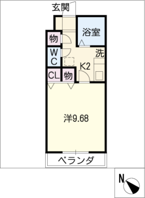 ＴＹスタジオアパートメント 1階