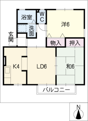 ハートホーム西沢Ａ棟 2階