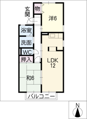 ハートホーム西沢Ｃ棟 1階