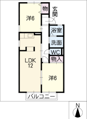 ハートホーム西沢Ｃ棟 1階