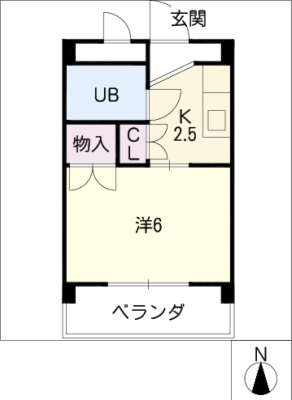 サンライフ堂坂Ａ棟 2階