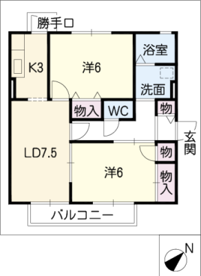 ミレニアムヴィレッジ　Ｃ棟 1階