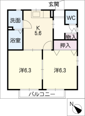 ロージナ中郷Ｂ