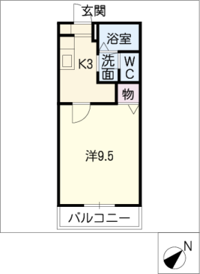 シャトレーオカダ　Ｄ棟 2階