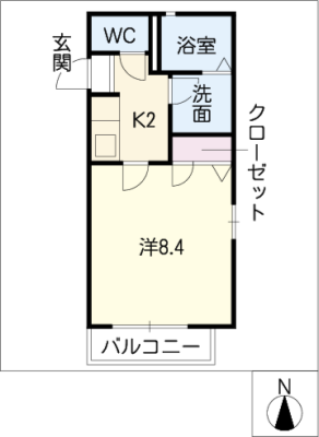サニーコートＡ 1階