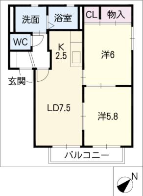 サンライズ柱 1階