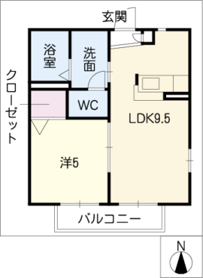 ルミエール山田 2階