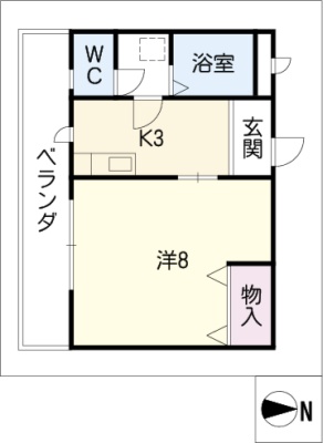 サンセリテ東脇 3階