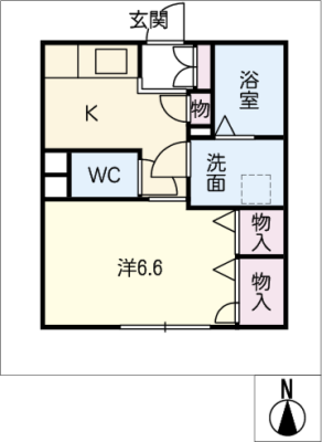 アリスティオ榎 1階