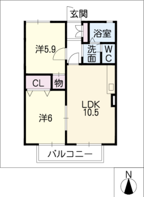 グリーンステージ白山Ｃ棟