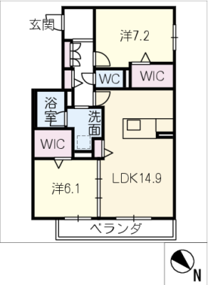 ル・レザン 2階