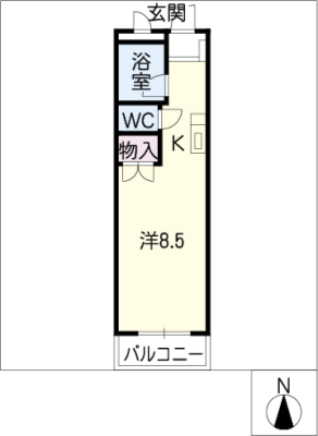 アムール林Ｃ 1階