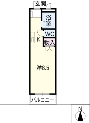 アムール林Ｃ 1階