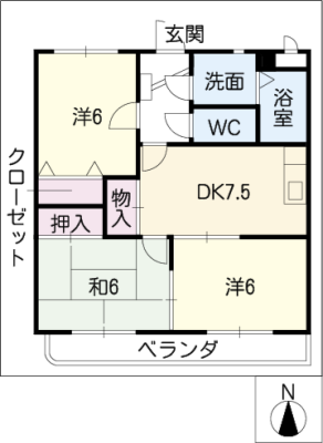 ア・ドリーム村山 3階