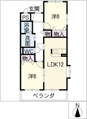 メゾン花水木 1階