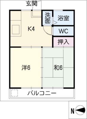岩田コーポ 2階