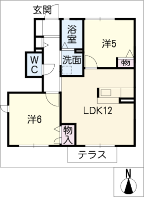 メゾン　ソレイユ 1階