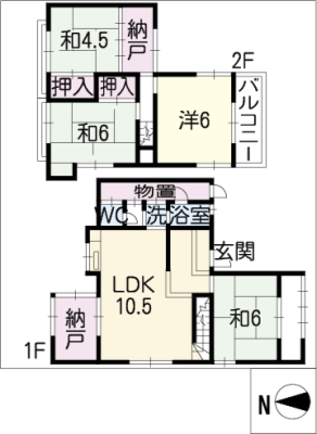 鵜沼台Ｏ様貸家