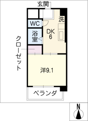 ユニシス野畑 4階