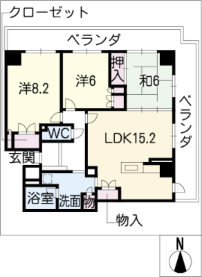 岐阜シティタワー４３ 34階