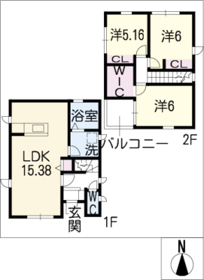 カーサミィーア山の前　Ａ棟