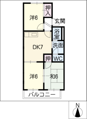 パルホームＴＯＭＩＲＹＯ　Ｓ棟 1階