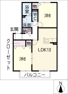 パストラルドルチェ　Ｂ棟 1階