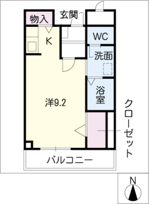 ハイムＫ・Ｃ 2階