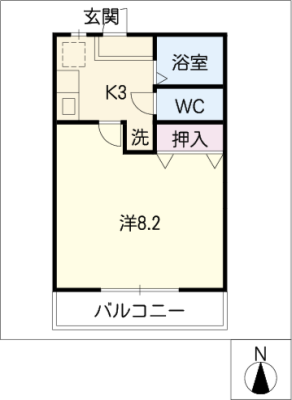 クラーラナカネ 1階