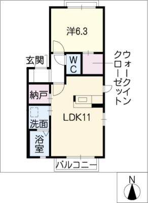 セレニティーハイム 1階