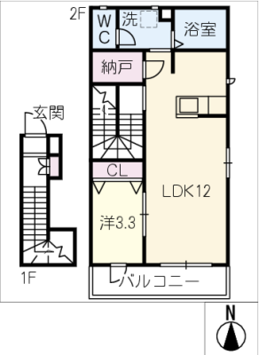 セレーノ 2階