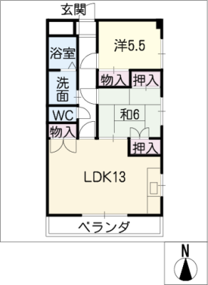 ピースフルゆうⅠ 6階