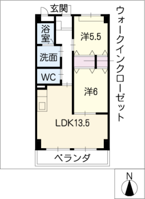 コンフォート長良 2階