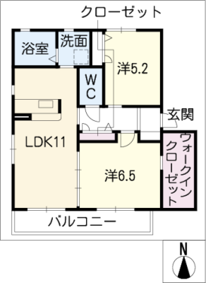 サンライズ弥生 2階