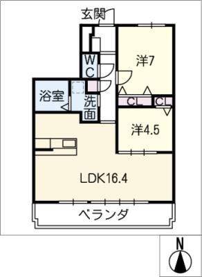 コラベル神山 3階