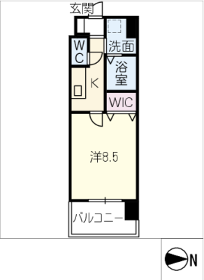 ＩＣＨＩＮＯＭＩＹＡ　ＲＩＳＥ 11階