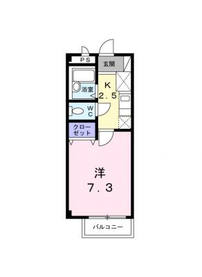 セルカ　フロレスタＢ 2階