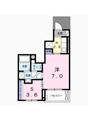 アビタシオン石山Ａ 1階