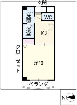 メゾン田代本通 2階