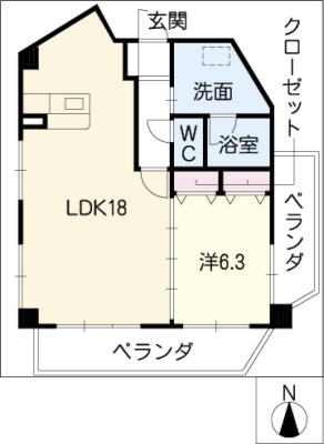 ハイブリッジマンション６１ 3階