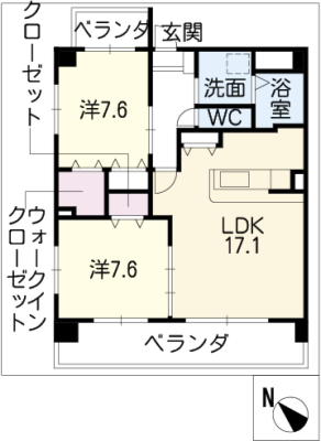 ＯＪコンフォート 2階