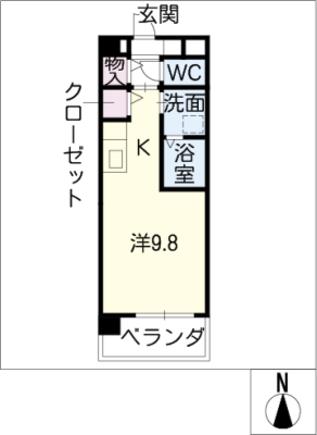 クレスト大島 1階