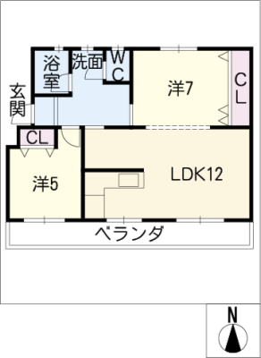 鍋屋上野住宅７棟４０３号