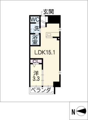 アランヴェール覚王山 2階