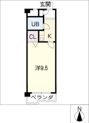 ﾗｲｵﾝｽﾞﾏﾝｼｮﾝ名大ｳｴｽﾄ１１１号