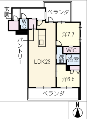 仮）千種区唐山町２丁目ｼｬｰﾒｿﾞﾝ 3階