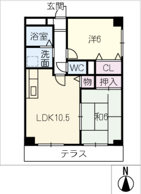 エステート良和　Ｓ棟 1階