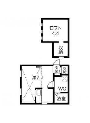 ロフト壱番館 2階