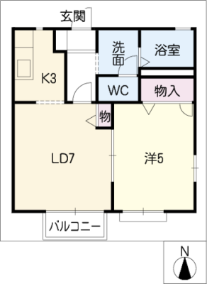 ルミエール阿倉川 2階