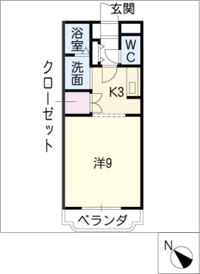 ハビテーション三石塚 3階